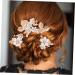 VINTORKY 1 Set Leaves and Flowers Hair Comb Flower Hair Decorations Womens Headpiece Hair Accessories for Women Girl Headpiece Bride Headdress Wedding Hairpin Bride Headpiece Hair Comb Clip - Buy Online on GoSupps.com