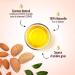 Cosmos Natural Plan te au Naturel Cold-Pressed Almond Oil 900 ml - Hair Skin Face - Buy Online on GoSupps.com