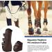 Free Gaiters & String Caps Set | Impact Protection Horse Boots | Neoprene Tendon Guards for Jumping Riding & Dressage - Buy Online on GoSupps.com