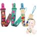 Lingjiong Baby Pacifier Clips | Soft Bite Rings for Babies Toddlers & Kids - Durable Pacifier Straps & Toy Clips - International Shipping Available - Buy Online on GoSupps.com