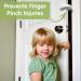 Wittle Finger Pinch Guard - 2pk | Child Proof Doors with Foam Door Stopper | Prevent Finger Injuries & Door Slamming - Buy Online on GoSupps.com