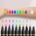 Body markers washable glitter kit 1 set of face painting pens cosmetic skin stencils colorful creative markers for children teens women men parties - Buy Online on GoSupps.com