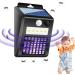 Bugg Outdoor Solar Powered Zapper | Waterproof Solar Zapper Against Mosquitoes for Outdoor | Mosquito Repellent with Motion Sensor Effective and Safe for Virtcooy - Buy Online on GoSupps.com