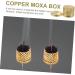 Frcolor 10-Piece Copper Moxa Tool Set | Smoke-Free Moxibustion Boxes & Health Wellness Solutions - International Shipping - Buy Online on GoSupps.com