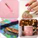 Jeffdad 2Pieces Double Head Nail Rhinestone Picker Set - DIY Nail Art Tool for Gems, Crystals, and Rhinestones - Pink + White - Buy Online on GoSupps.com