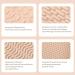 MSQ Foldable Silicone Makeup Brush Cleaning Mat - Adjustable Khaki Brush Cleaner Pad for Easy Cosmetic Care - Buy Online on GoSupps.com