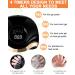 Buy Birshe Geln gel Lamp UV LED 168W - Professional Portable Nail Dryer with Timer & LCD Display | Luxury Black Gold for Gel Polish - Buy Online on GoSupps.com