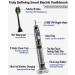 7am2m Sonic Electric Toothbrush - 6 Brush Heads, 60 Days Charge, 5 Modes, Smart Timer (Black) - Buy Online on GoSupps.com