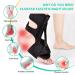 Vidaoheh Plantar Fasciitis Night Splint - 3 Adjustable Straps for Foot Pain Relief - Achilles Tendonitis Support - Black (2 Packs) - Buy Online on GoSupps.com