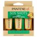 Pantene Pantene Pro-V Sos Shots Smooth Silk Effect, Intensive treatment for damaged hair, Concentrated and effective formula, 3 x 15 ml