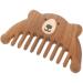 Beavorty head scalp comb wood scalp massage comb natural green sandalwood wide tooth comb hair comb head massage tool for women