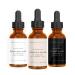Blackstone Age Defying Facial Serum Set | Vitamin-C Retinol Hyaluronic Acid (3 Pack) for Day and Night Beauty Regimen - All Natural and Moisturizing