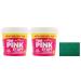 2X Pink Stuff Multipurpose Cleaning Paste- New Bigger Tub (2X 850 G) -Non-hazardous Household Cleaner with MultiPurpose Scouring Pad