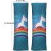 Car Seat Belt Pillow for Kids 2Pcs Unicorn Car Seat Belt Cover Pad Head and Neck Support (Unicorn Green) - Buy Online on GoSupps.com