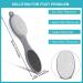 4-in-1 Pedicure Tool Set for Dry and Wet Foot Care - Callus Remover, Foot Scrubber, Pumice Stone, Nail Brush - Gray - Buy Online on GoSupps.com