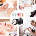 3D Gel 3D Extension Sticker No Rinse Styling Gel French Tip Home Manicure Pedicure Care for Women and Girls with Rhinestone Decorations and Foglina - Buy Online on GoSupps.com