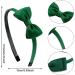 AYNKH 3 Pieces School Bows Headbands Alice Bands Girls Uniform Colours Ribbon Bow Set Hair Accessories Birthday Gift Green - Buy Online on GoSupps.com