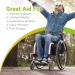 BodyHealt Deluxe Blue Sock Aid - Easy On & Off Sock Helper for Elderly, Seniors, Pregnant and Diabetics - Sock Tool with SockPullers - Extends Reach Up to 33 - Buy Online on GoSupps.com