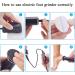 Electric Foot Callus Remover Pain-Free Electric Callus Remover with 60pcs Sanding Discs Foot Grinder for Dead Skin and Cracked Heel (Pink) - Buy Online on GoSupps.com