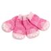 Pet Heroic Indoor Anti-slip socks for dogs and cats-8 sizes from S to 5XL for small-riani animals-paw protection and traction thanks to silicone gel pink mode X-Large