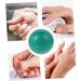 Beavorty 6 STK Turquoise Health Handball Set - Wooden Massage Balls for Finger Exercise & Fitness Decor - Buy Online on GoSupps.com