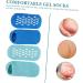 FRCOLOR 2 Pairs Gel Socks Moisturizing Socks Foot Covers Cotton Yarn Socks Spa Socks Gel Foot Sleeves Care Essential Oil Women's Socks Nursing Socks Miss Foot Socks Vegetable Gel 22x10x1cm - Buy Online on GoSupps.com
