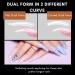 Makartt Nail Tip Clips & Dual Forms Kit - 12Pcs Clear Acrylic Clips + 72Pcs Molds for Poly Gel Nails | Beginner's Nail Art Tools - Buy Online on GoSupps.com