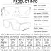 OCCI CHIARI Bifocal Reading Glasses for Men - Oversized Blue Light Blocking Readers (1.0 to 3.5) - Clear Lens - Buy Online on GoSupps.com
