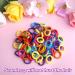 100 Pieces Colored Baby Hair Bands - Elastic Hair Ties for Toddler Girls - Soft Ponytail Holders in Mix Colors - Buy Online on GoSupps.com