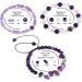 Vinswet Moonstone Amethyst Slimming Bracelets - Crystal Healing Energy Stones for Women (3Pcs) - Buy Online on GoSupps.com