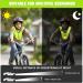 Essoy Reflective Safety Vest for Kids | Night Visibility Running & Cycling Gear with Reflective Bracelets & V-Shape Design | Outdoor Protection for Children & Dogs - Buy Online on GoSupps.com