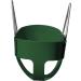 Gorilla Playsets Full Bucket Toddler Swing - Green | Plastic Coated Chains | 50 lb Capacity - Buy Online on GoSupps.com
