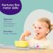 Doddl Toddler Cutlery Set - Self Feeding Spoon and Fork (Magenta) | 12months - Buy Online on GoSupps.com