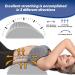 Kasanni 2-in-1 Neck and Back Stretcher - Relief for Herniated Disc Back Pain & Neck Pain - Buy Online on GoSupps.com