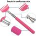 Cerrxian Portable Telescopic Back Scratch - Metal-Free Massage Device for Women | 4 Knots Rubber Gear - Buy Online on GoSupps.com