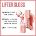 Set of 4 Lip Glosses with Plumping & Moisturizing Effect - Enriched with Hyaluronic Acid - Lifter Gloss - Shades: Amber (007) Crystal (010) Silk (004) & Pearl (001) - Buy Online on GoSupps.com
