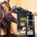 Tanxier Hair color shampoo for black hair 500 ml colors the hair in minutes longlasting color stimulates dry frizzy hair auburn - Buy Online on GoSupps.com