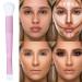 2-in-1 U Shaped Nose Makeup Brush - Double Ended Contour Brush for Beginners & Professionals | Perfect Nose Sculpting Tool - Buy Online on GoSupps.com