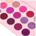 FOYTOKI 15 Makeup Palette Glitter Eyeshadow Colorful Eyeshadow Woman Eyeshadow Compact Purple - Buy Online on GoSupps.com