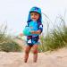 Splash About Baby Kids Legionnaire Sun Hat L - Under The Sea | UV Protection - Buy Online on GoSupps.com