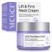 Neck Firming Cream Firming Tightening Lifting Neck Cream Nourishing & Hydrating Skin Cream Suitable for Neck Face Jaw Chin Throat Chest Firm and Elastic Skin Cream For Women Men Adults 50ML