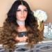 Buy Kashyk Women s Long Curly Brown Wig - Heat-Resistant Synthetic Water Wave Hair for Cosplay & Fashion - Buy Online on GoSupps.com