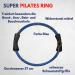 Best Sporting Pilates Power Toning Ring - 37 cm Blue | Medium Resistance Fitness Ring with Foam Handles - Buy Online on GoSupps.com
