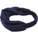 axy HB4 Dark Blue Yoga Headband | Premium Hairband for Yoga & Fitness | Global Shipping - Buy Online on GoSupps.com