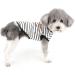 Zweitea Summer Dog Shirts for Small Dogs - Striped Breathable Cotton Tank Tops for Chihuahua & Pets - Soft Sleeveless T-Shirts in Black (M) - Buy Online on GoSupps.com