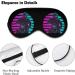 Retro Motocross Sunset Sleep Mask - Adjustable Eye Cover for Sleeping & Travel - Buy Online on GoSupps.com