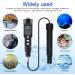 Qcwwy Test Strips & Oxygen Measuring Device - Digital Water Quality Tester with Temperature Detection & Dissolved Oxygen Detector - Buy Online on GoSupps.com