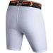 Exxact Sports Compression Shorts Men with Lightweight Cup - Medium White | Ideal for Baseball, Lacrosse, Football - Buy Online on GoSupps.com