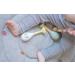 Kindsgut Wooden Rattles Set - 2 Musical Instruments for Babies | High-Quality Travel-Friendly Elephant & Triangle Design in Subtle Colors - Buy Online on GoSupps.com