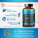 High Strength Magnesium Citrate 1480mg - 180 Vegan Capsules - 3 Month Supply - Made in The UK by Howard & James - Buy Online on GoSupps.com